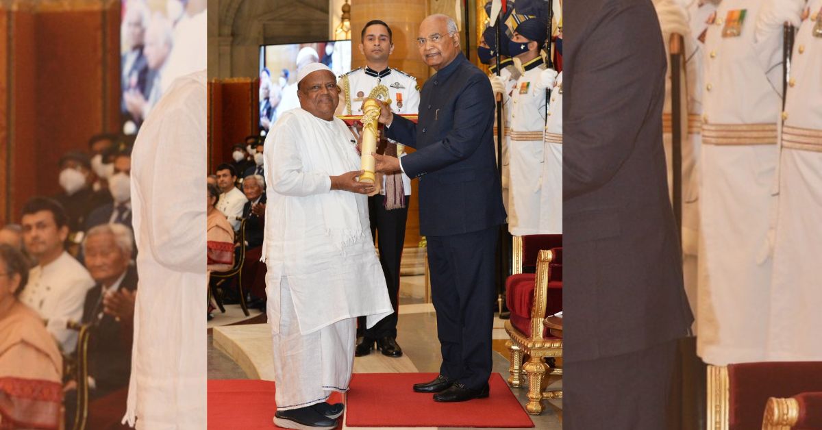 Shri Abdul Khader Nadakattin Receives Padma Shri(2022 ) - Amit Karnani ...