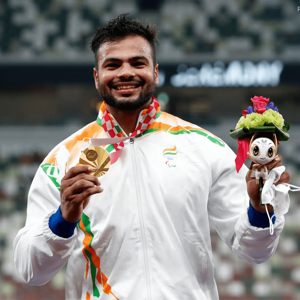 Paralympic gold medallist Sumit Antil