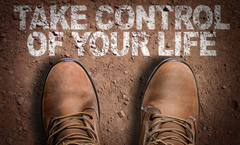 Taking Control Of Your Life.